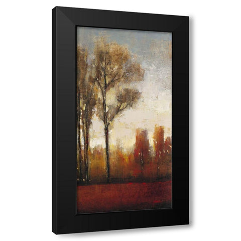 Tall Trees II Black Modern Wood Framed Art Print by OToole, Tim