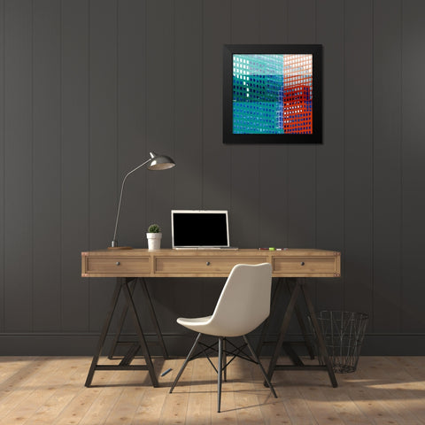 Bright City II Black Modern Wood Framed Art Print by Robinson, Emily