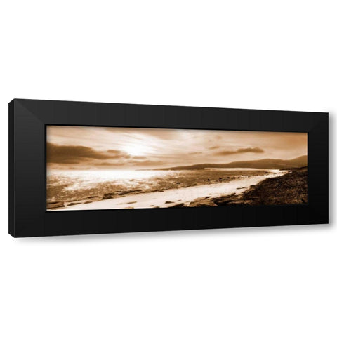 Through the Dunes Black Modern Wood Framed Art Print with Double Matting by Bay, Noah