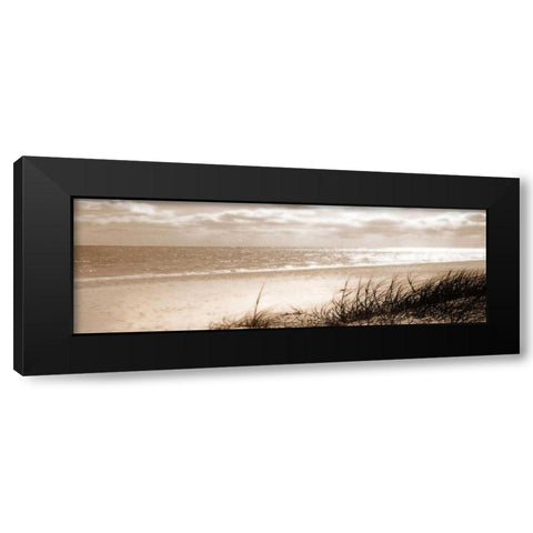 Ozone Black Modern Wood Framed Art Print with Double Matting by Bay, Noah
