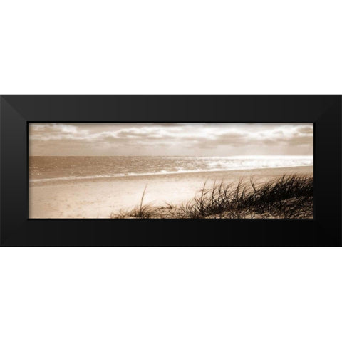 Ozone Black Modern Wood Framed Art Print by Bay, Noah