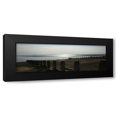 Beach Study II Black Modern Wood Framed Art Print with Double Matting by Bay, Noah