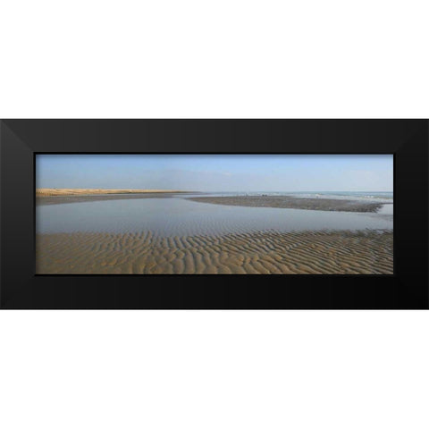 Beach Study III Black Modern Wood Framed Art Print by Bay, Noah