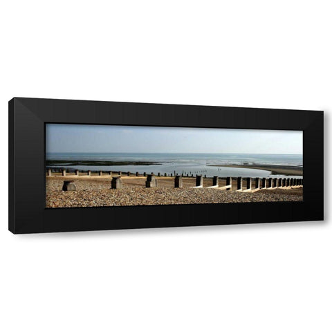 Beach Study IV Black Modern Wood Framed Art Print by Bay, Noah