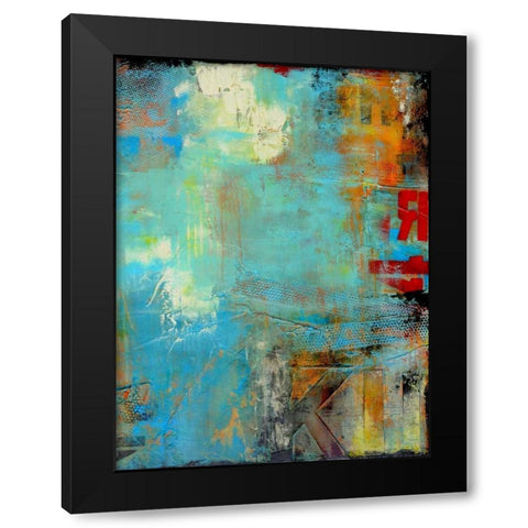Detour 84 II Black Modern Wood Framed Art Print by Ashley, Erin
