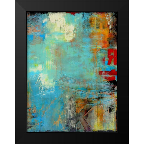 Detour 84 II Black Modern Wood Framed Art Print by Ashley, Erin
