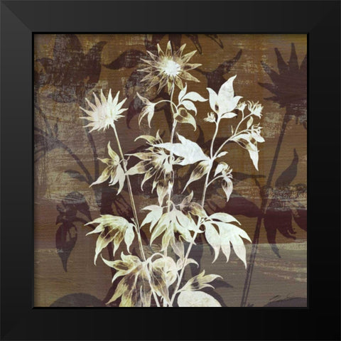 Prairie Mix II Black Modern Wood Framed Art Print by Butler, John