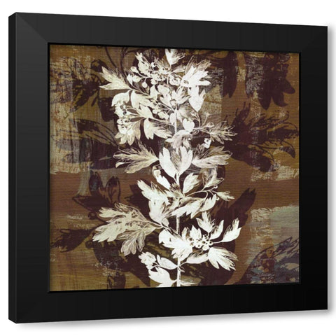 Prairie Mix III Black Modern Wood Framed Art Print with Double Matting by Butler, John