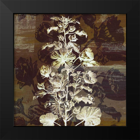 Prairie Mix IV Black Modern Wood Framed Art Print by Butler, John