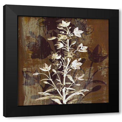 Prairie Mix V Black Modern Wood Framed Art Print with Double Matting by Butler, John