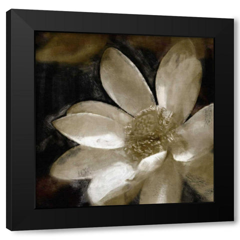 Bronze Lily I Black Modern Wood Framed Art Print by Bay, Noah