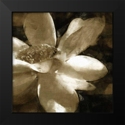 Bronze Lily III Black Modern Wood Framed Art Print by Bay, Noah