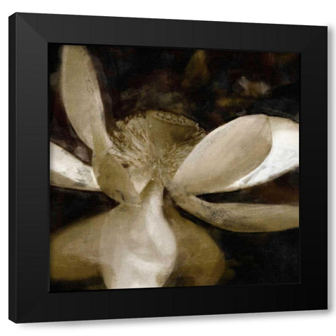 Bronze Lily VI Black Modern Wood Framed Art Print by Bay, Noah
