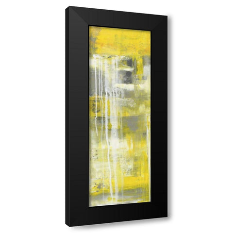 Mellow Yellow I Black Modern Wood Framed Art Print by Ashley, Erin
