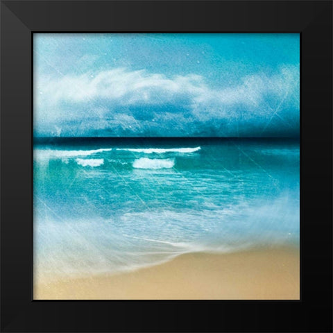 Ocean Movement I Black Modern Wood Framed Art Print by Robinson, Emily