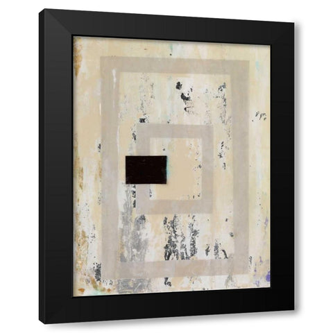 Nickels and Dimes II Black Modern Wood Framed Art Print with Double Matting by Avondet, Natalie