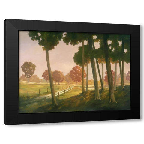 Morning Light II Black Modern Wood Framed Art Print by Reynolds, Graham