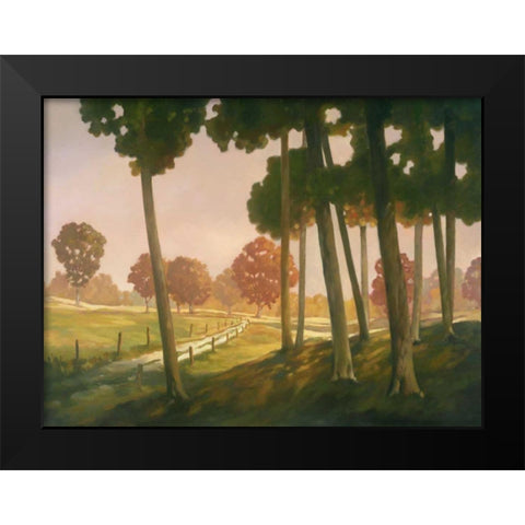 Morning Light II Black Modern Wood Framed Art Print by Reynolds, Graham
