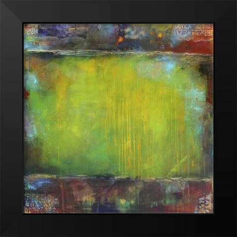 Enchanted Secrets Black Modern Wood Framed Art Print by Ashley, Erin