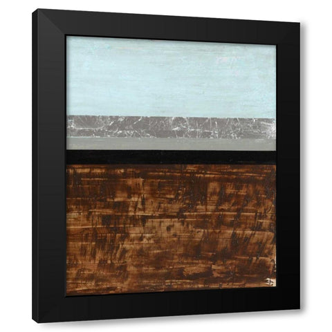 Textured Light II Black Modern Wood Framed Art Print by Avondet, Natalie