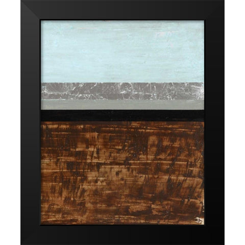 Textured Light II Black Modern Wood Framed Art Print by Avondet, Natalie