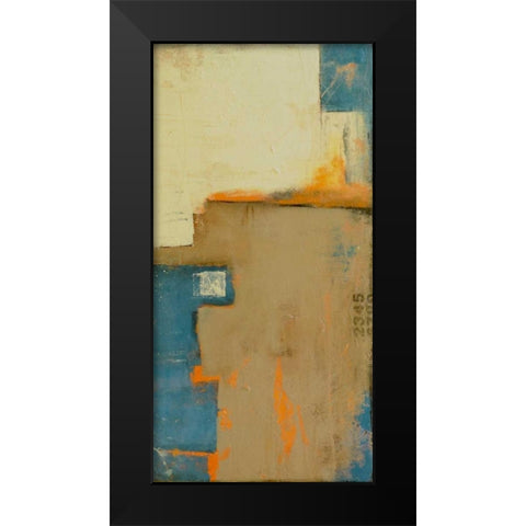 Backward Mile II Black Modern Wood Framed Art Print by Ashley, Erin