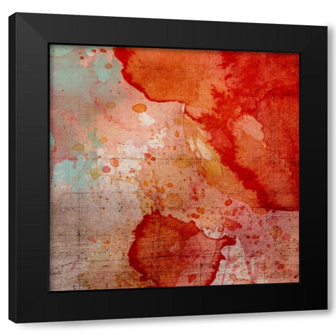 Emerge II Black Modern Wood Framed Art Print with Double Matting by Fagalde, Jarman