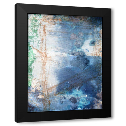 Ice Age II Black Modern Wood Framed Art Print by Archie, K.