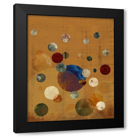 Celeste I Black Modern Wood Framed Art Print with Double Matting by Ludwig, Alicia