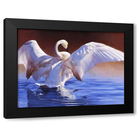 Boudoir Black Modern Wood Framed Art Print with Double Matting by Chapman, Julie T.