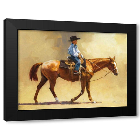 Dreams to Match Black Modern Wood Framed Art Print by Chapman, Julie T.