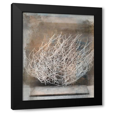 Desert Form V Black Modern Wood Framed Art Print by Ray, Elena