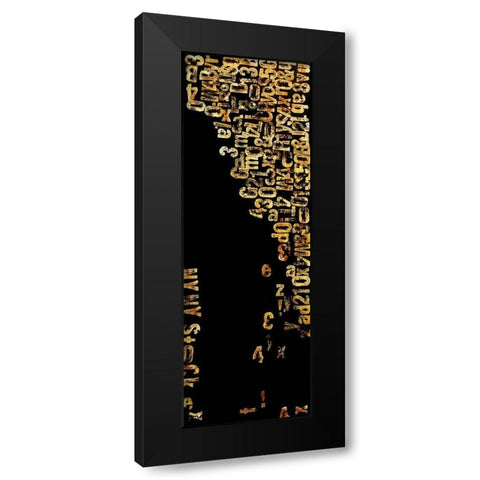 Stock I Black Modern Wood Framed Art Print with Double Matting by Ashley, Erin