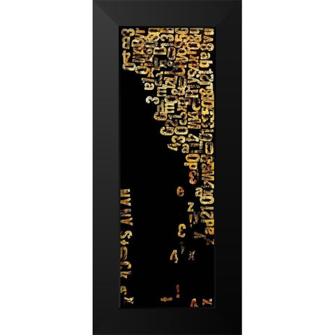 Stock I Black Modern Wood Framed Art Print by Ashley, Erin