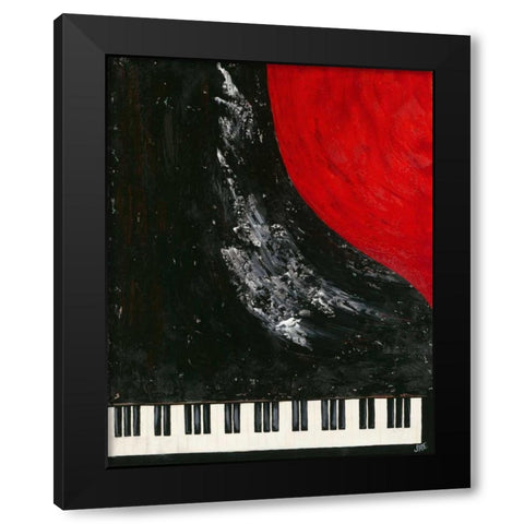 Grandiose I Black Modern Wood Framed Art Print with Double Matting by Reynolds, Jade