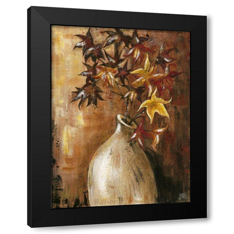 Branches in Vase II Black Modern Wood Framed Art Print with Double Matting by Reynolds, Jade