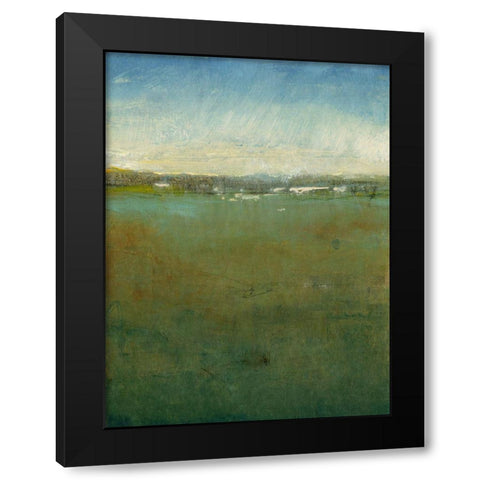 Atmospheric Field II Black Modern Wood Framed Art Print by OToole, Tim