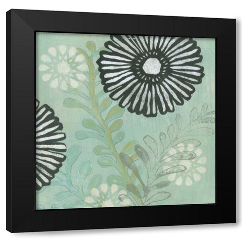 Sea Scape I Black Modern Wood Framed Art Print with Double Matting by Fuchs, Jodi