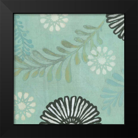 Sea Scape II Black Modern Wood Framed Art Print by Fuchs, Jodi