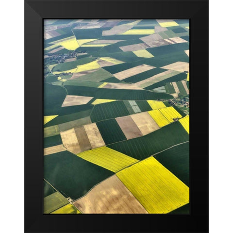 Approaching Paris I Black Modern Wood Framed Art Print by Chester, Colby