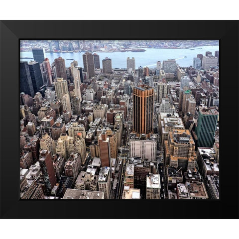 Components Black Modern Wood Framed Art Print by Chester, Colby