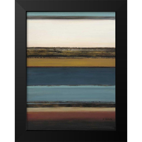 Arabian Night II Black Modern Wood Framed Art Print by Green-Aldridge, W.