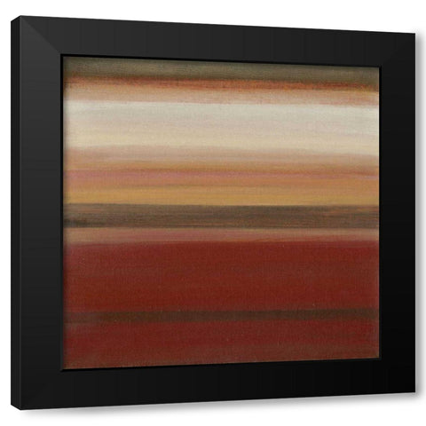 Soft Sand VI Black Modern Wood Framed Art Print with Double Matting by Green-Aldridge, W.