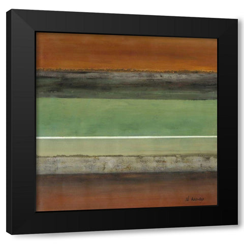 Infinity I Black Modern Wood Framed Art Print by Green-Aldridge, W.