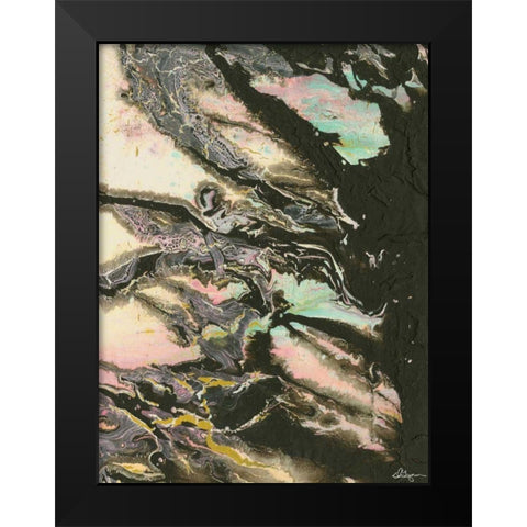The Senator III Black Modern Wood Framed Art Print by Roll, Dlynn