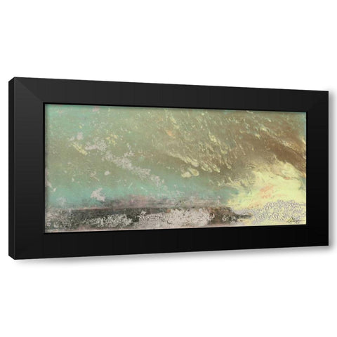 Converging Winds II Black Modern Wood Framed Art Print with Double Matting by Roll, Dlynn