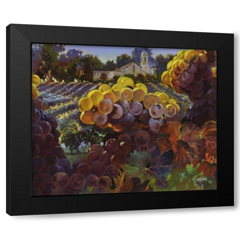 Fall Preview Black Modern Wood Framed Art Print by Hadfield, Clif