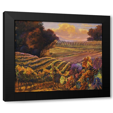 Fall Promise Black Modern Wood Framed Art Print by Hadfield, Clif