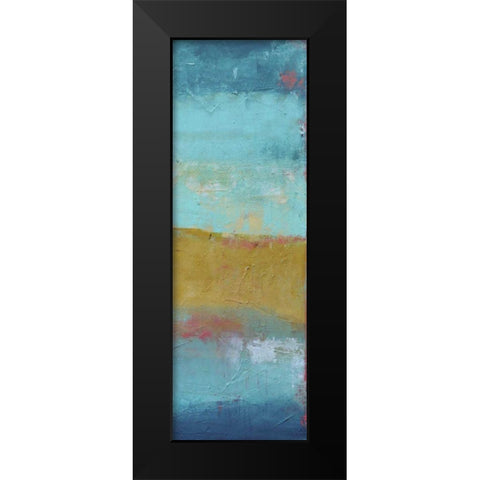 Riviera Bay II Black Modern Wood Framed Art Print by Ashley, Erin