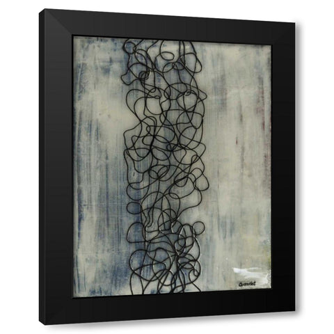 Tales of a Tailor I Black Modern Wood Framed Art Print by Avondet, Natalie